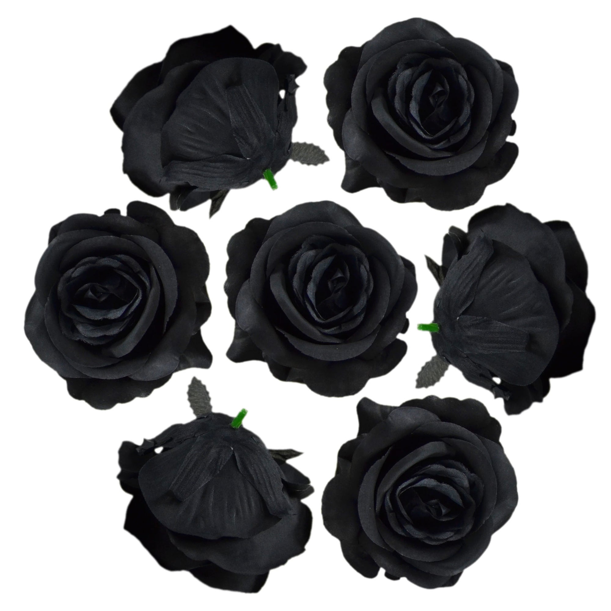 Silk Flowers Wholesale Roses Heads 3 inch 100pcs