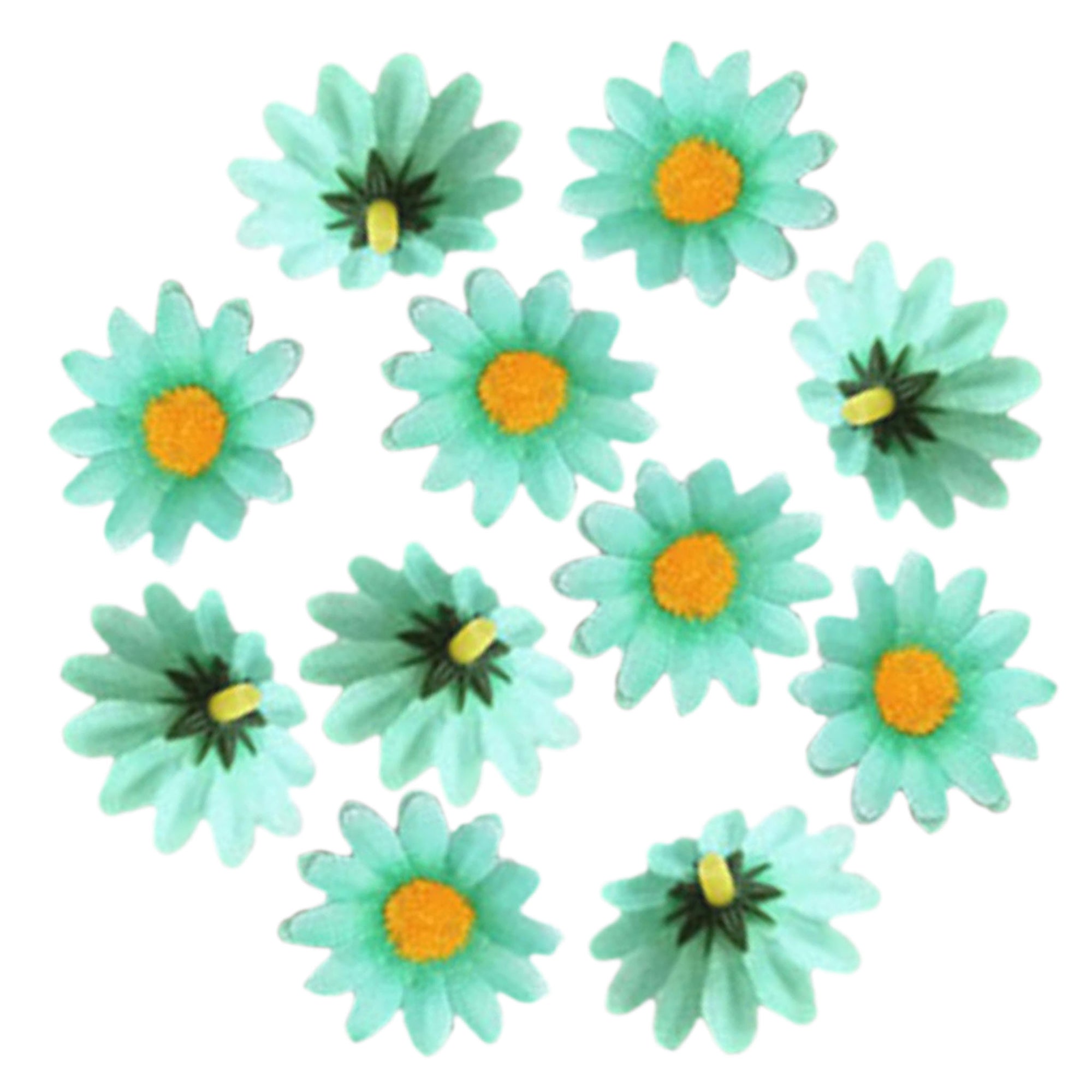 Silk Gerbera Daisy Mini Flowers 100pcs