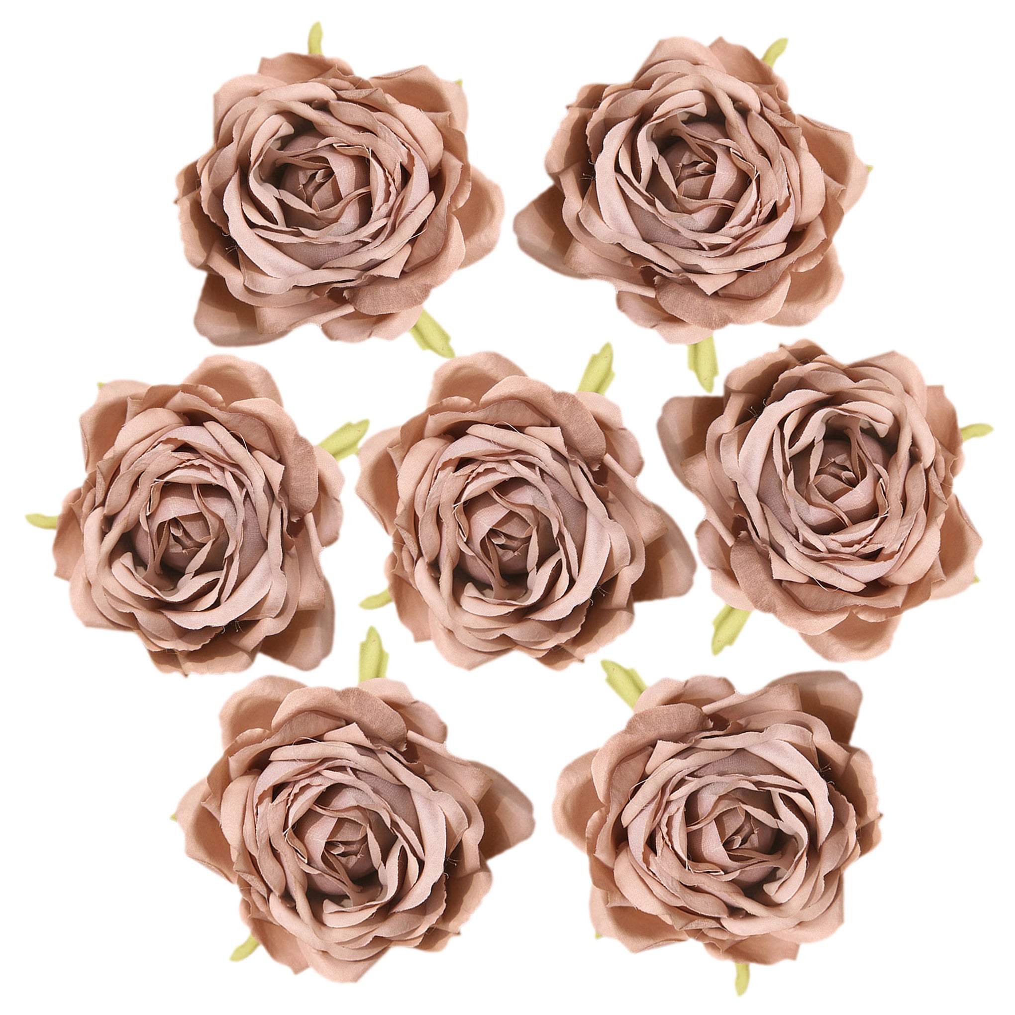 Silk Flowers Bulk Cabbge Roses Heads 100 Artificial Wedding Flowers for