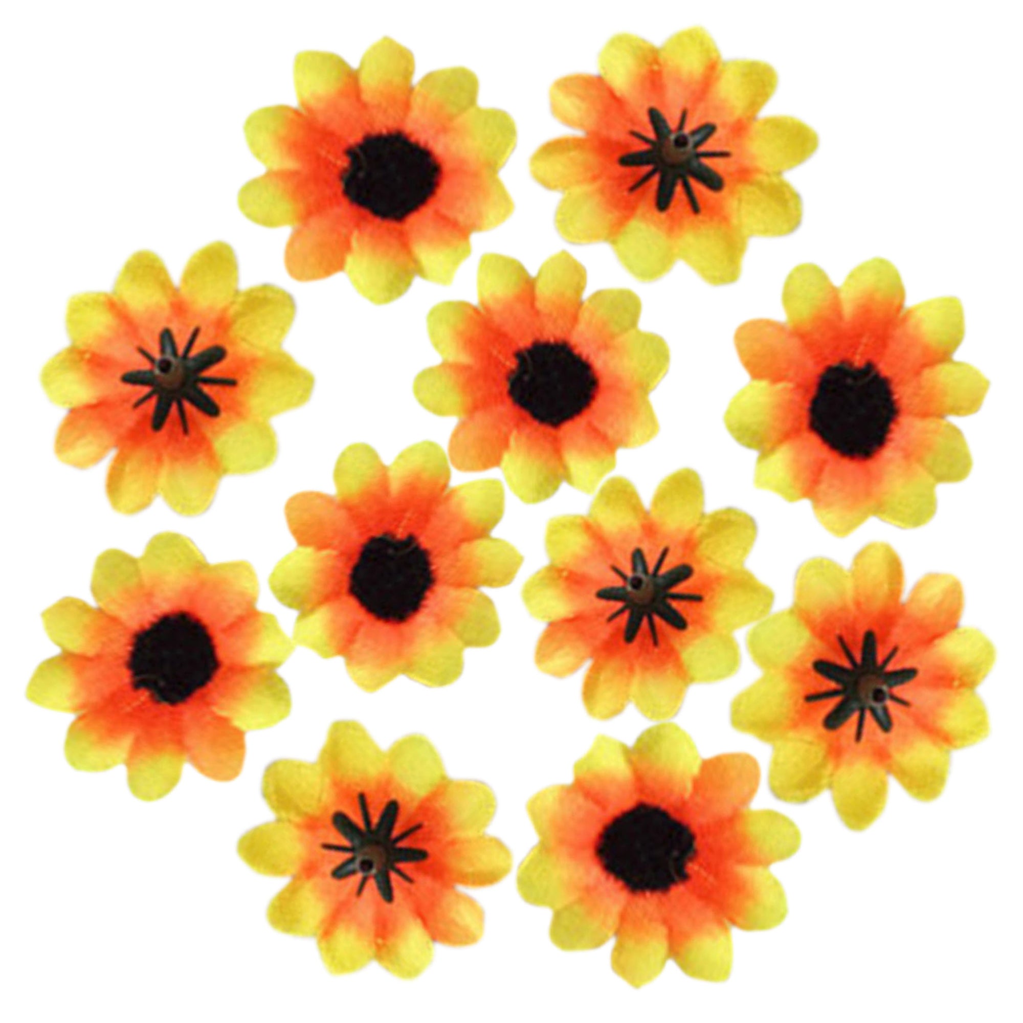 Silk Gerbera Daisy Mini Flowers 100pcs