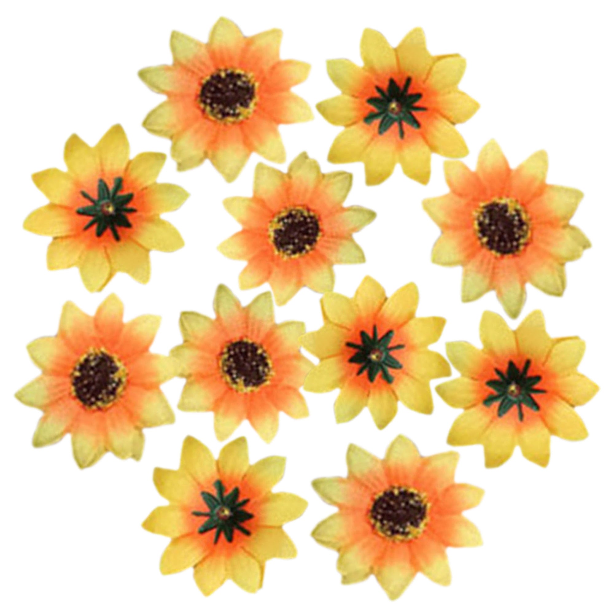 Silk Gerbera Daisy Mini Flowers 100pcs