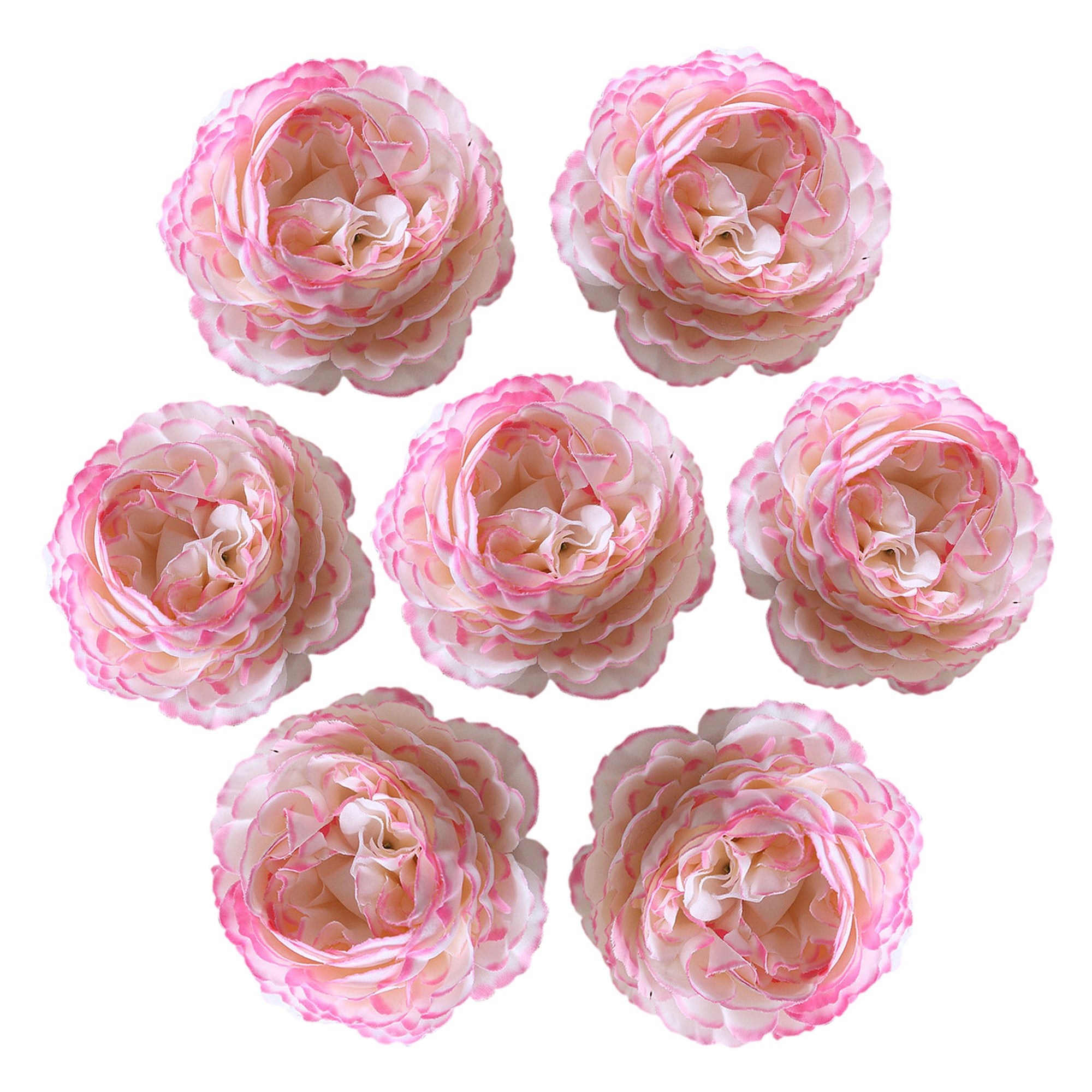 Silk Ranunculus Fake Flowers Bulk for Crafts Home Decor