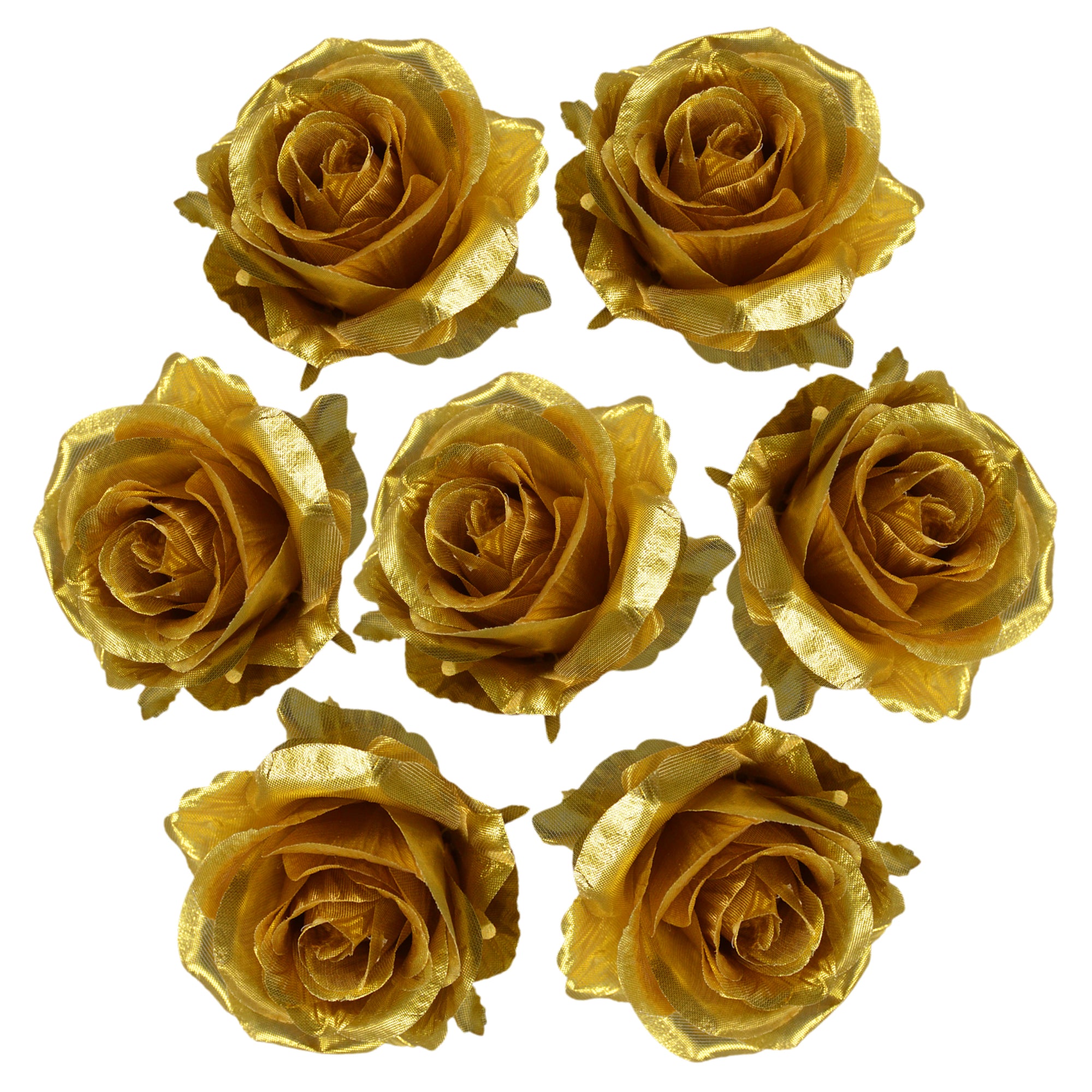 Silk Roses in Bulk Artificial Flower Heads