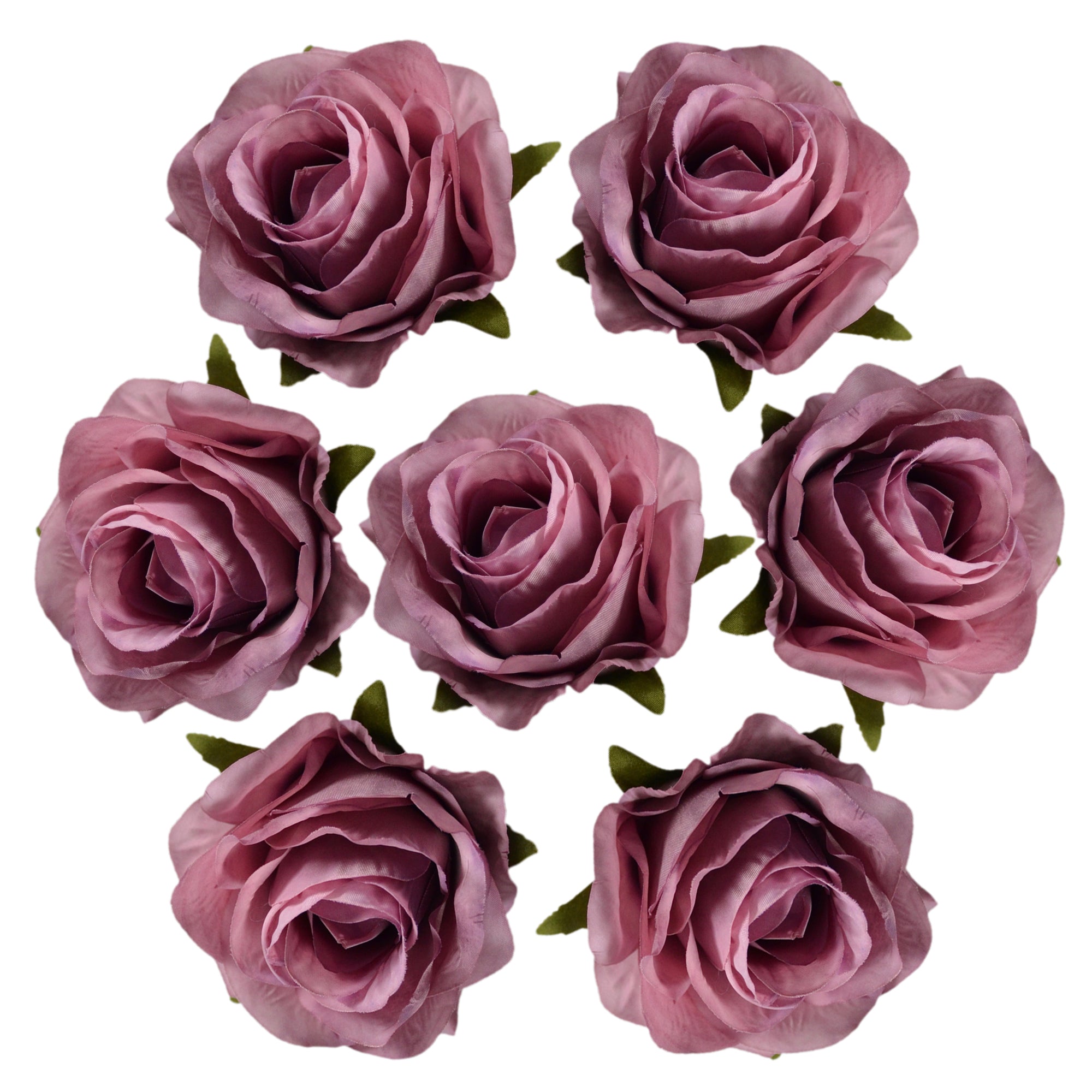 Silk Roses in Bulk Artificial Flower Heads