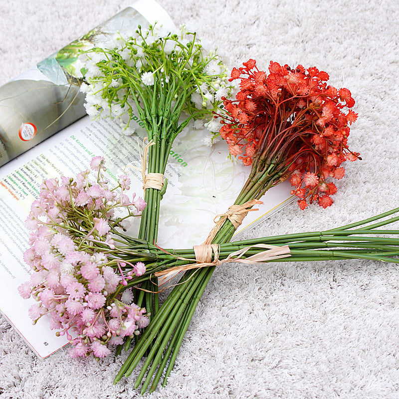 Real Touch Baby Breath Faux Gypsophila Bouquet