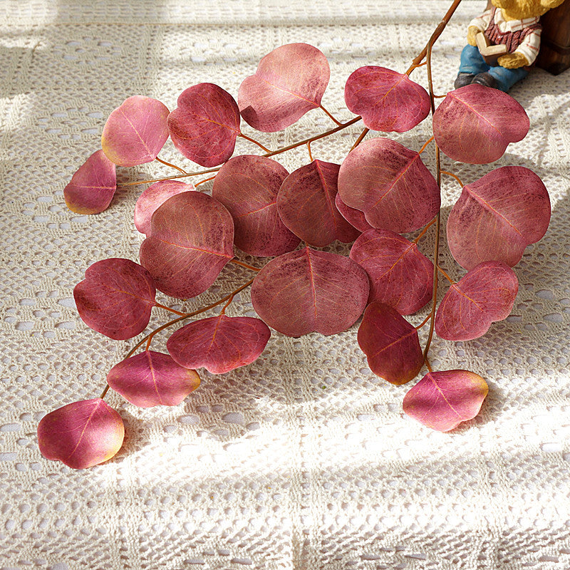 Artificial Eucalyptus Branch Fake Eucalyptus Leaves