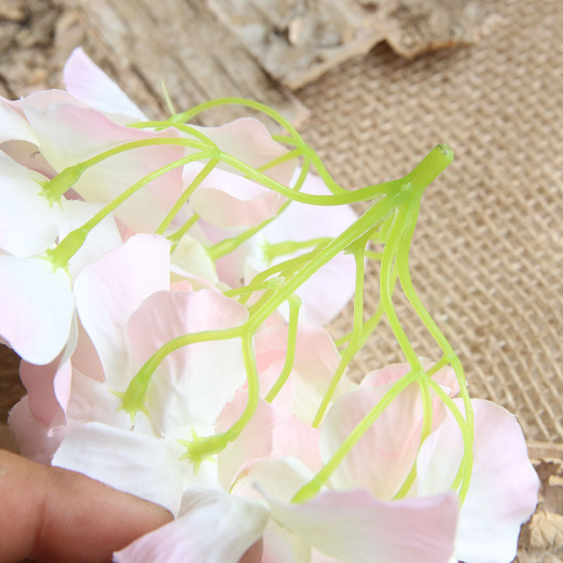 Artificial Silk Hydrange Flower Heads 7 inch