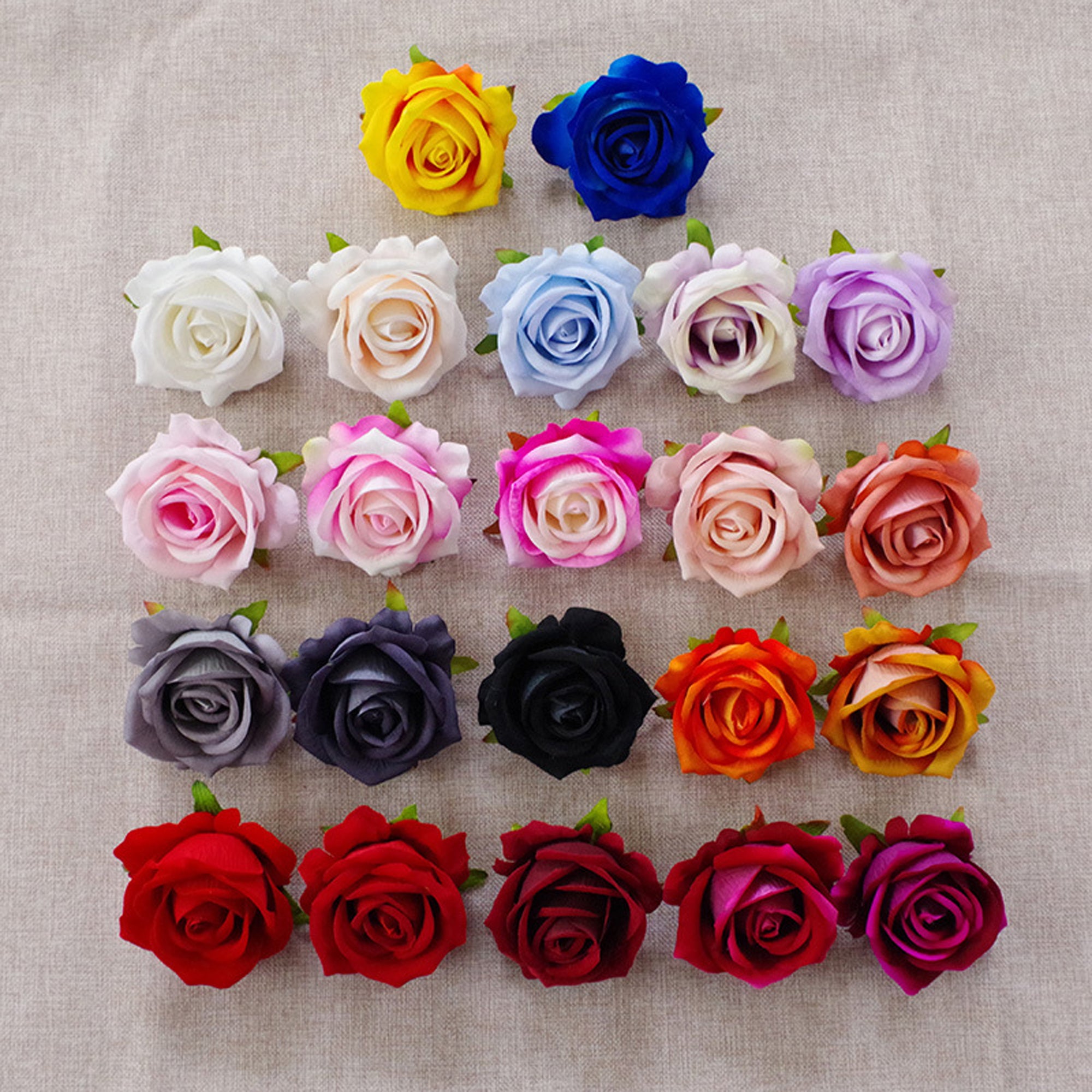 Wholesale Silk Roses Artificial Flowers 2.7 inch