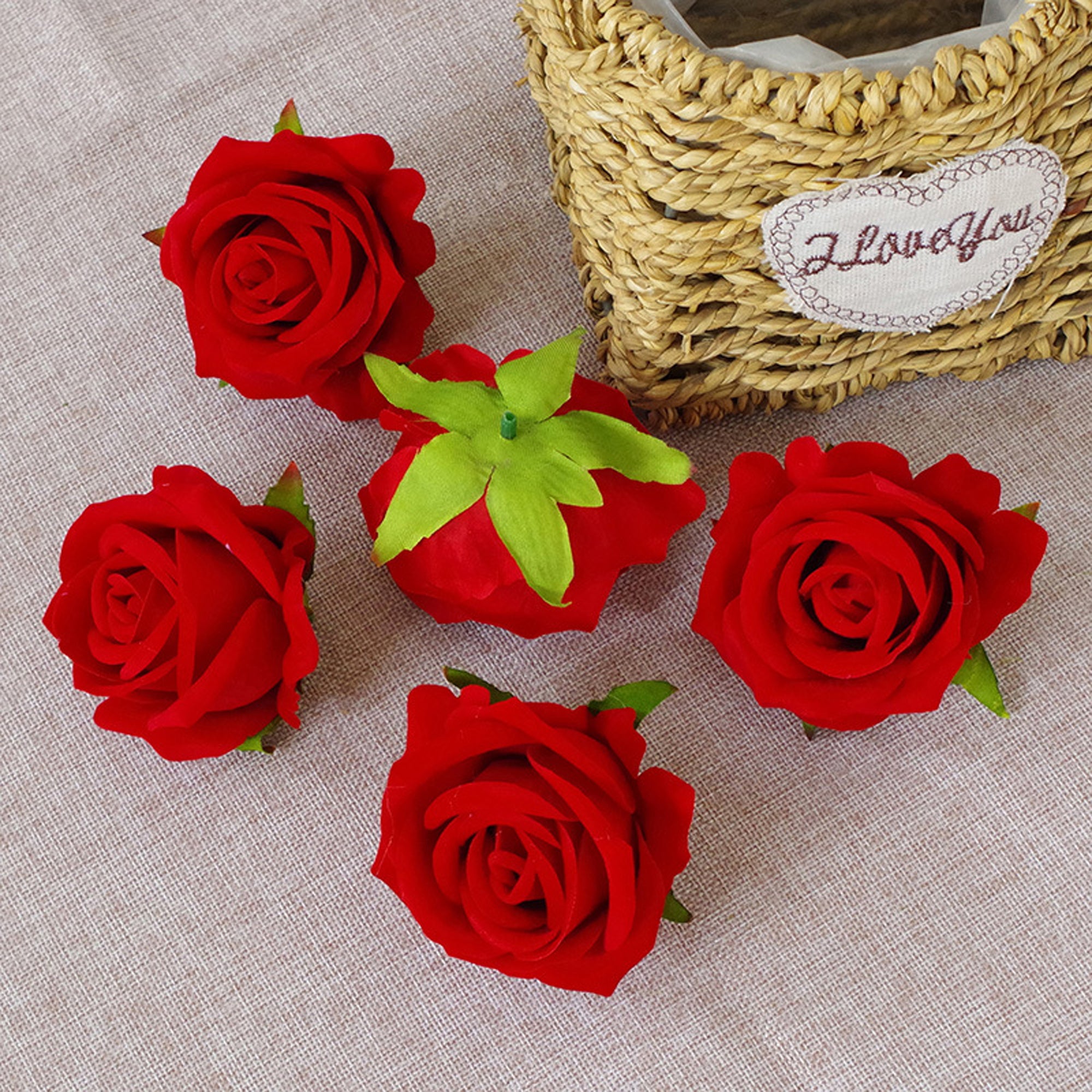 Wholesale Silk Roses Artificial Flowers 2.7 inch