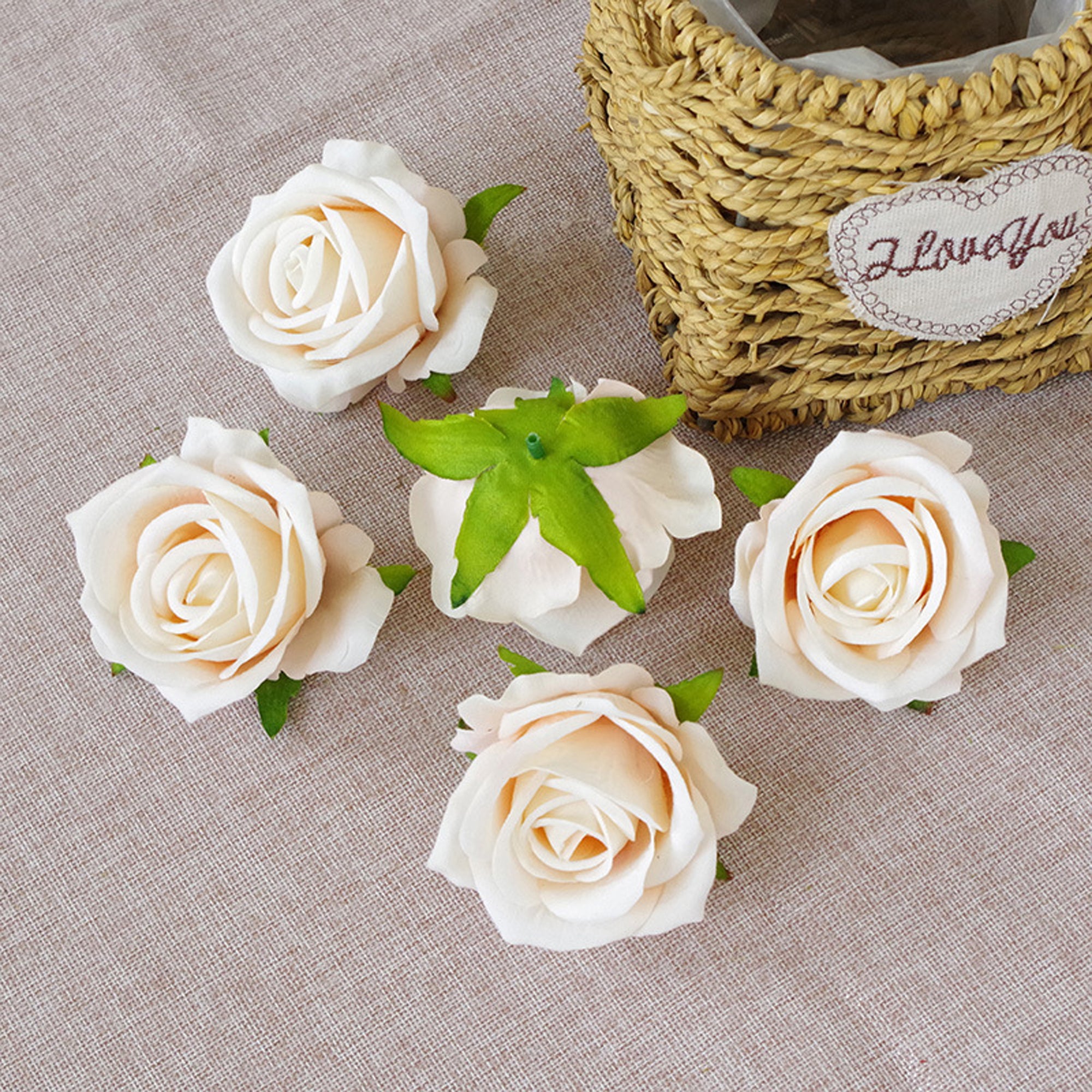 Wholesale Silk Roses Artificial Flowers 2.7 inch