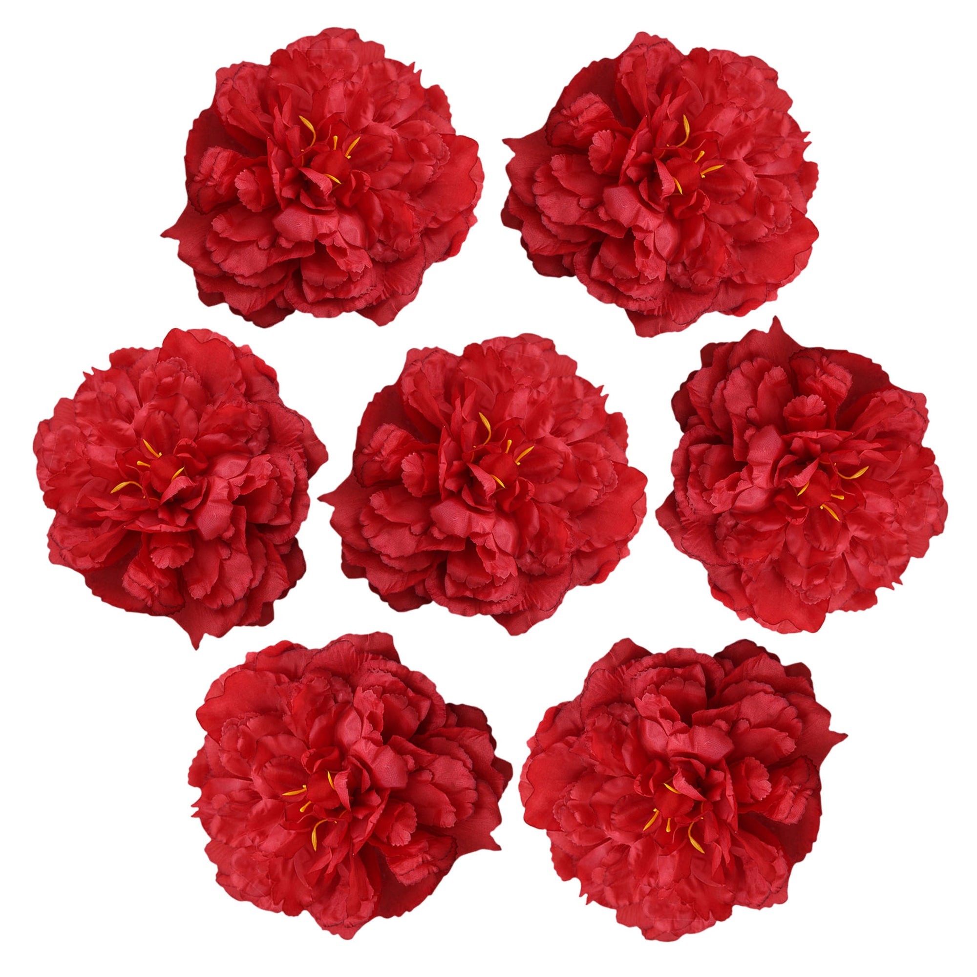 Bulk Large Peony Flowers Silk Flower Heads 6.3"