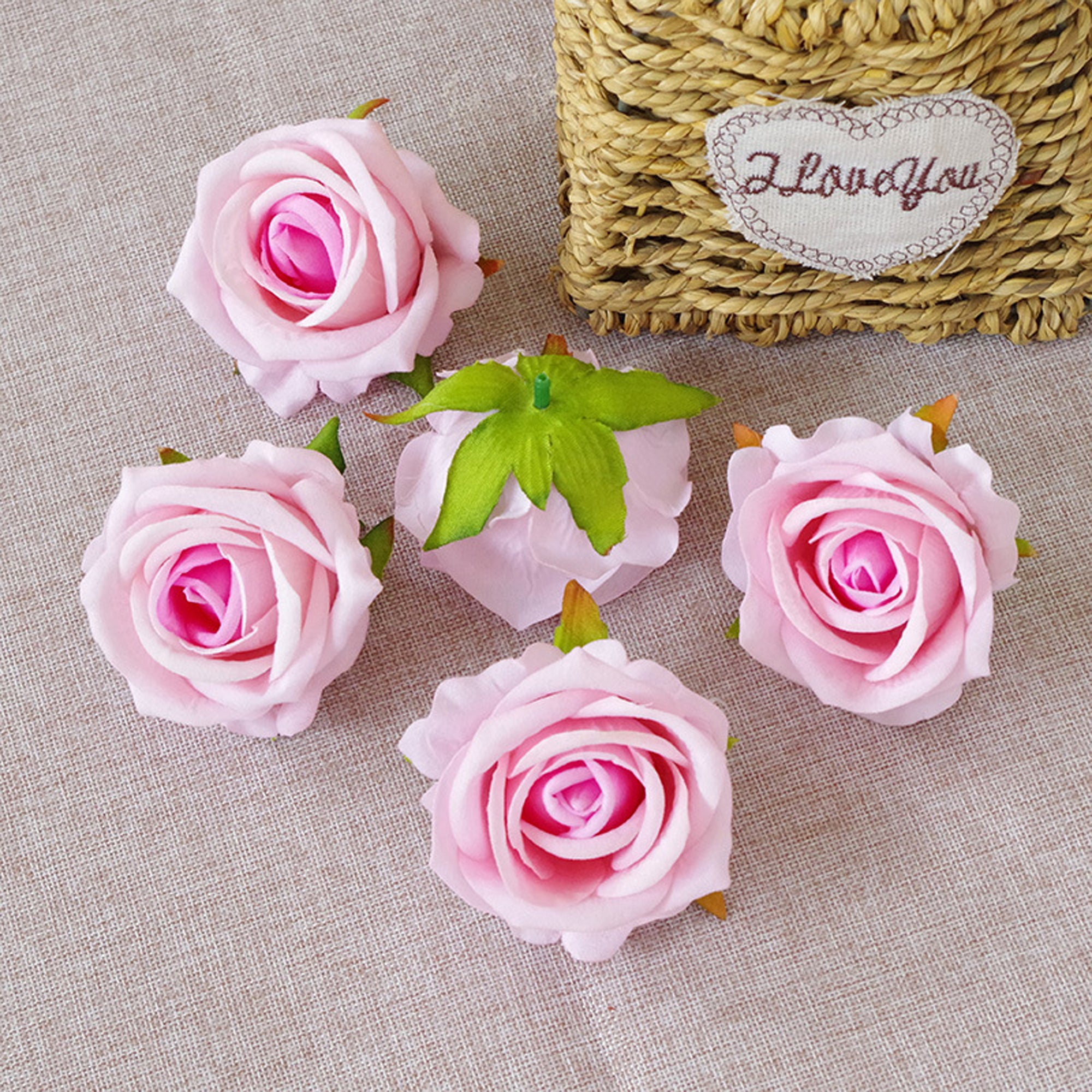 Wholesale Silk Roses Artificial Flowers 2.7 inch