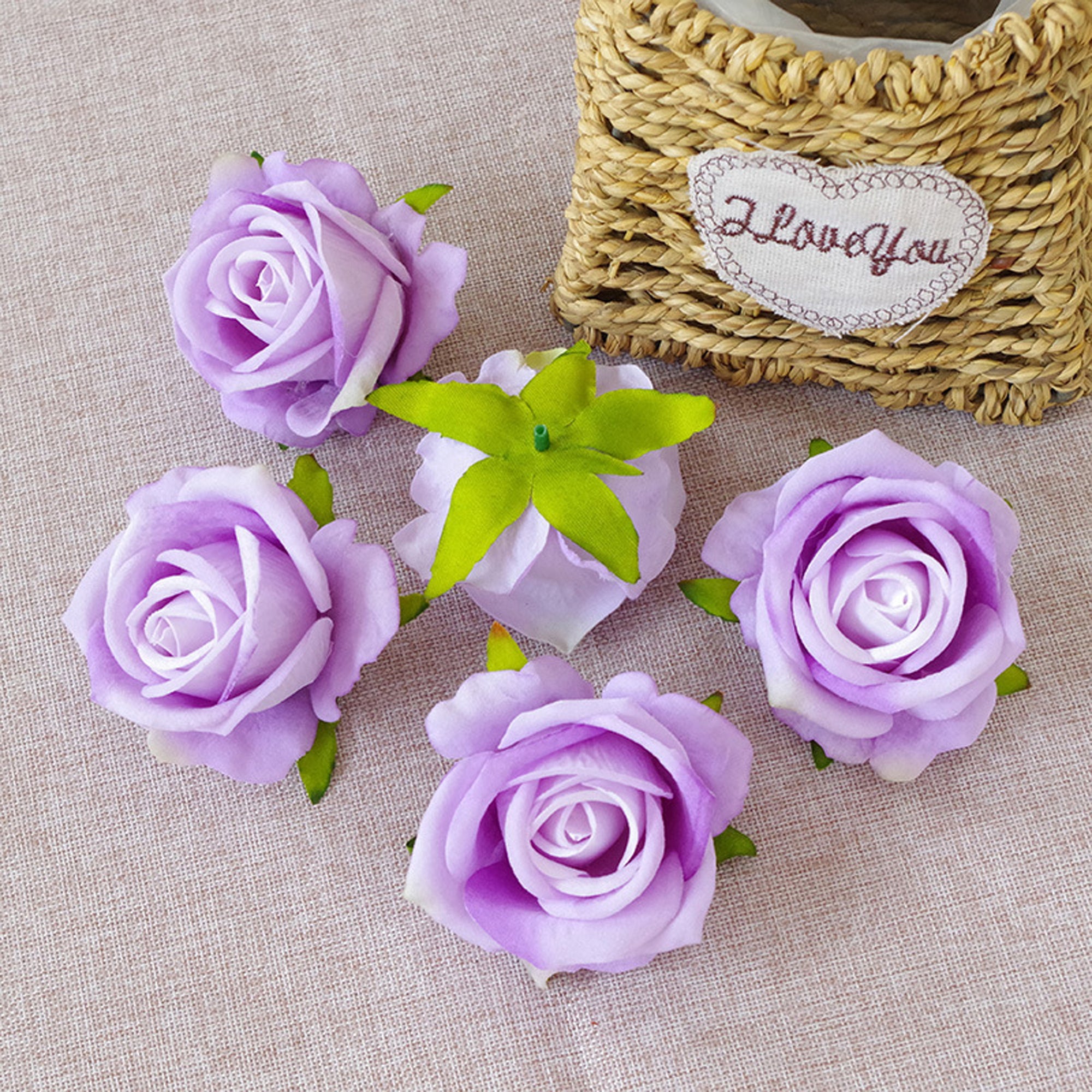 Wholesale Silk Roses Artificial Flowers 2.7 inch