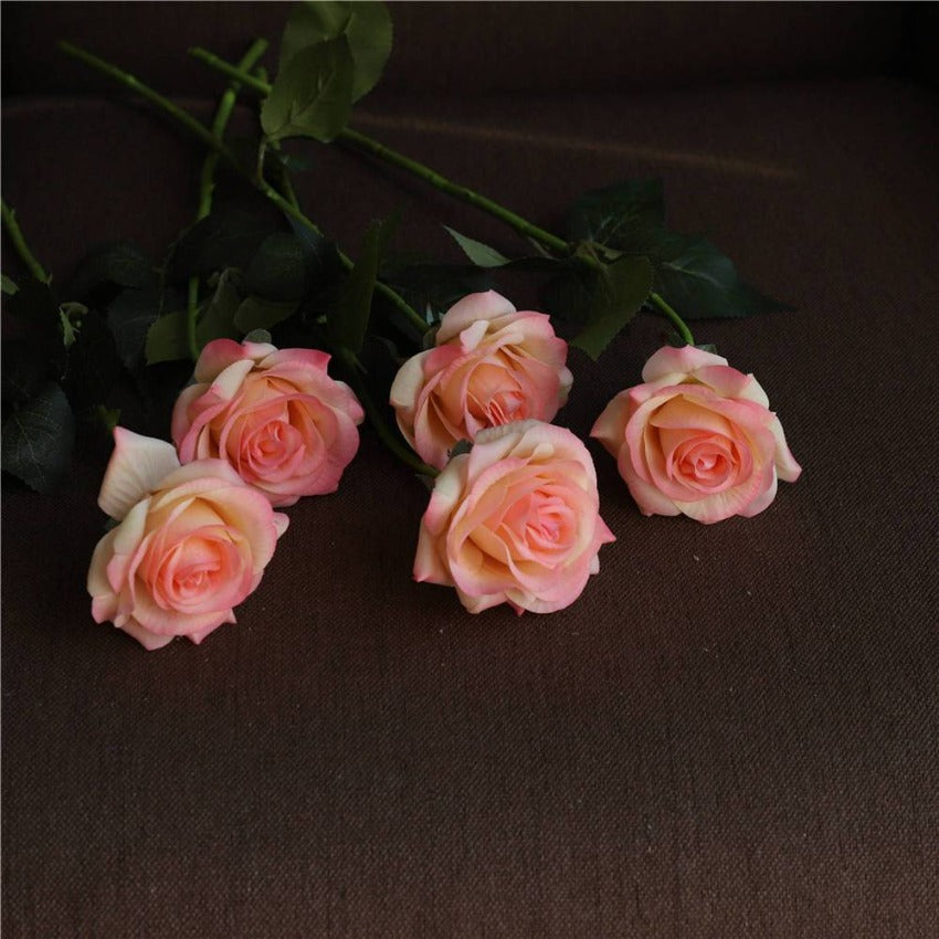 Whosale Real Touch Rose Flowers for Wedding Arrangement