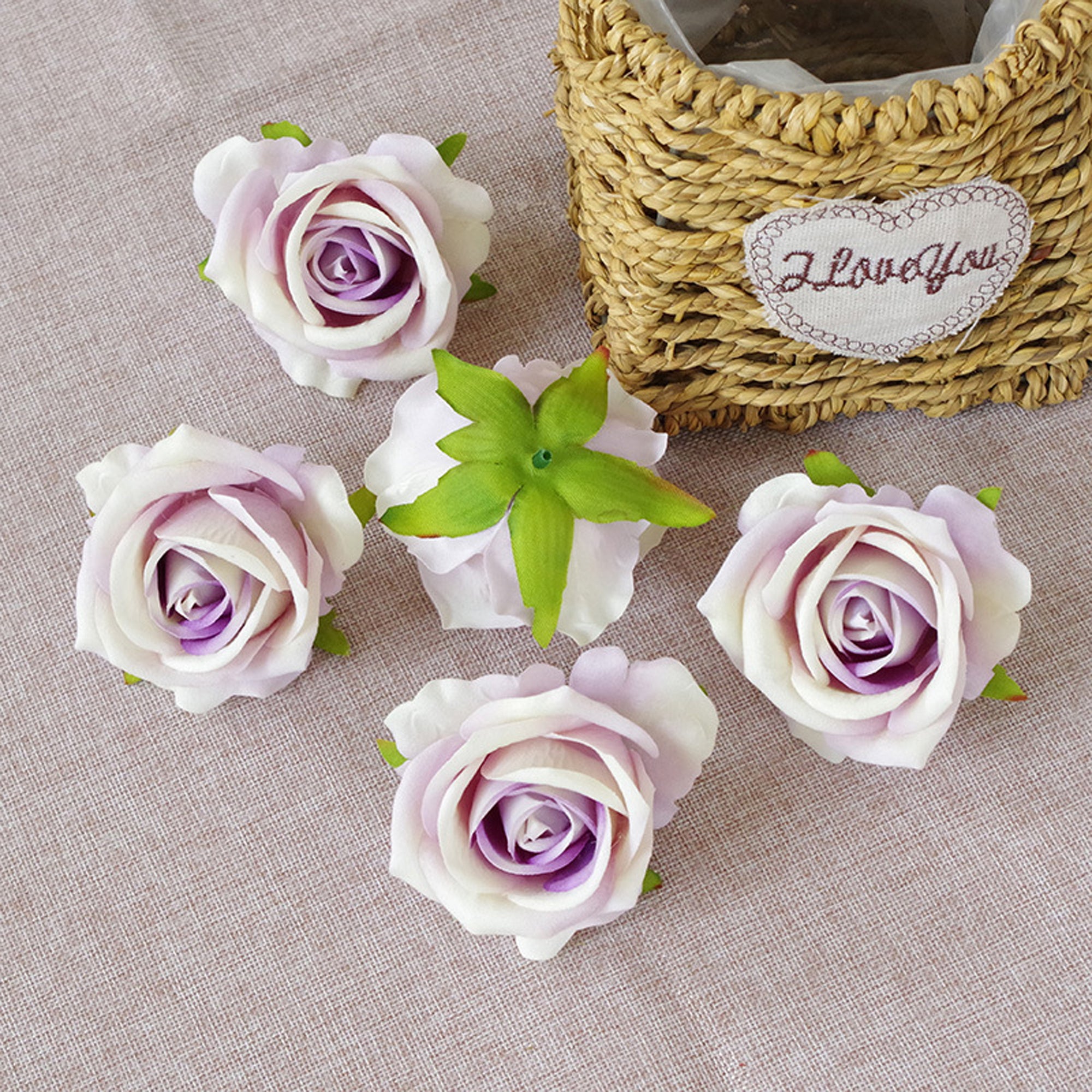 Wholesale Silk Roses Artificial Flowers 2.7 inch