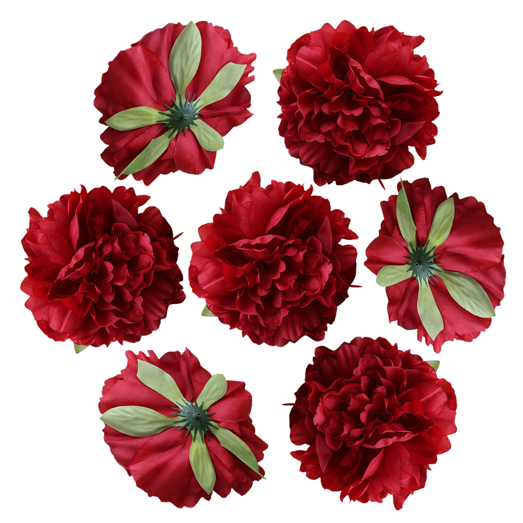 Silk Peony Flower Heads Artificial Peonies Large Flowers