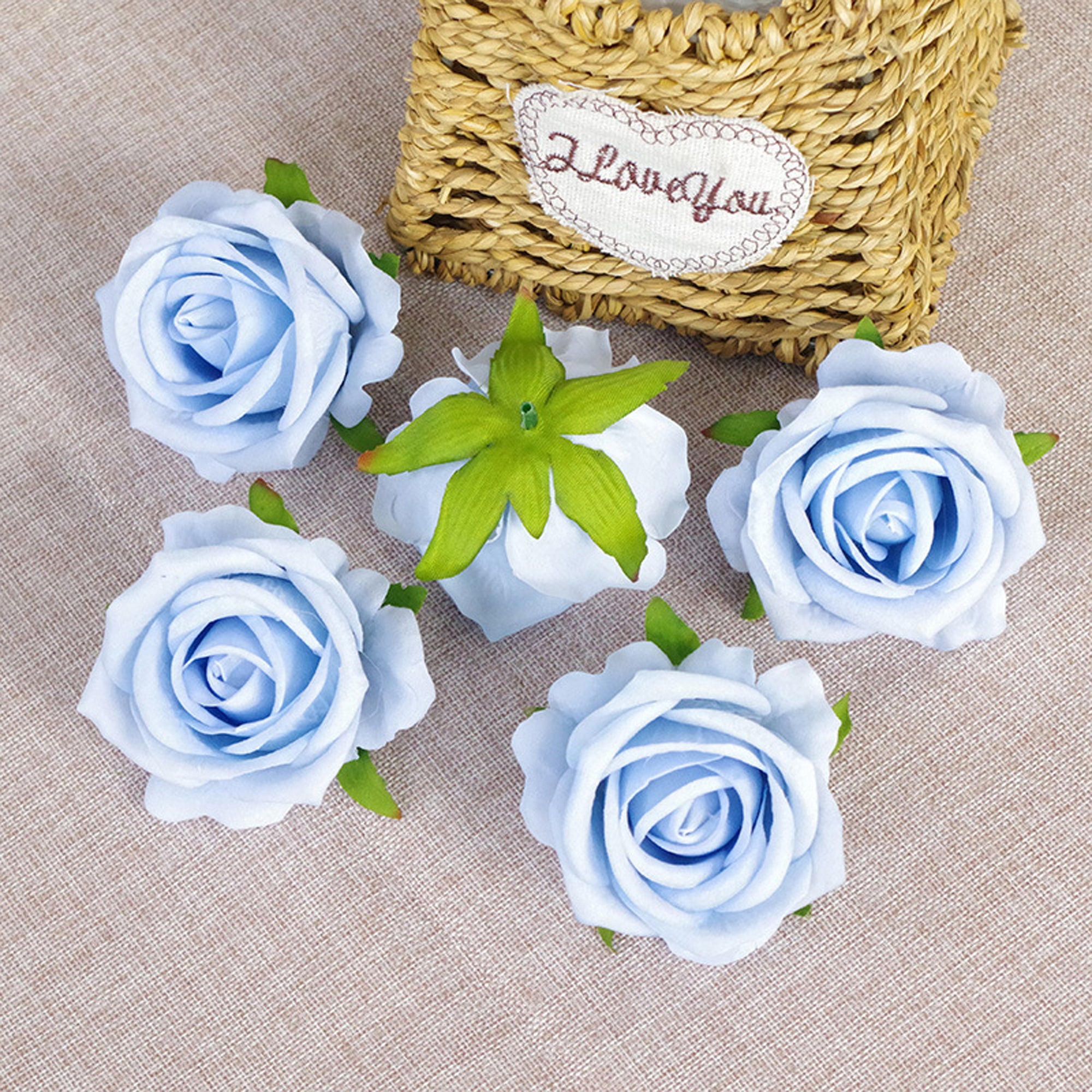 Wholesale Silk Roses Artificial Flowers 2.7 inch