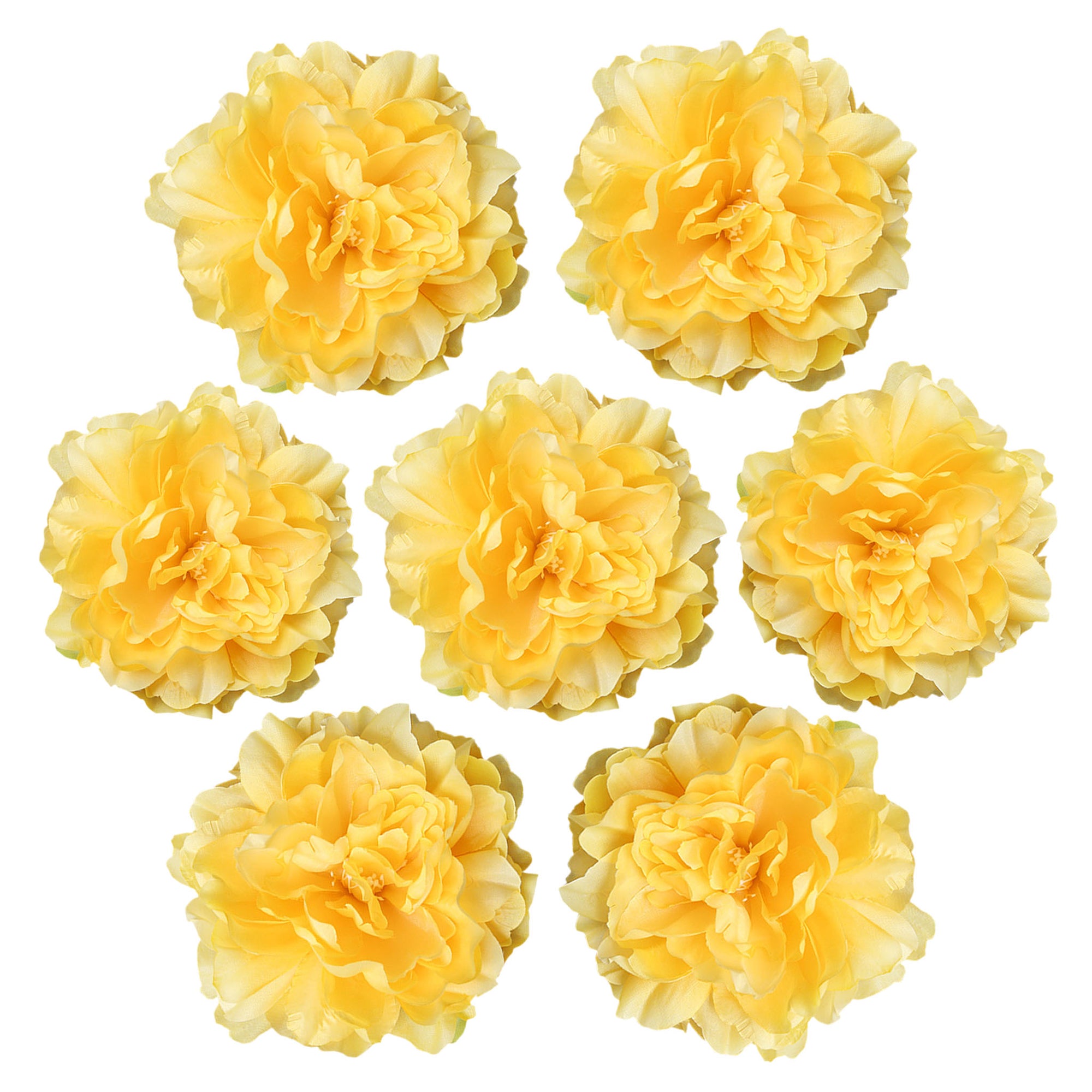 Silk Peony Flower Heads Artificial Peonies Large Flowers