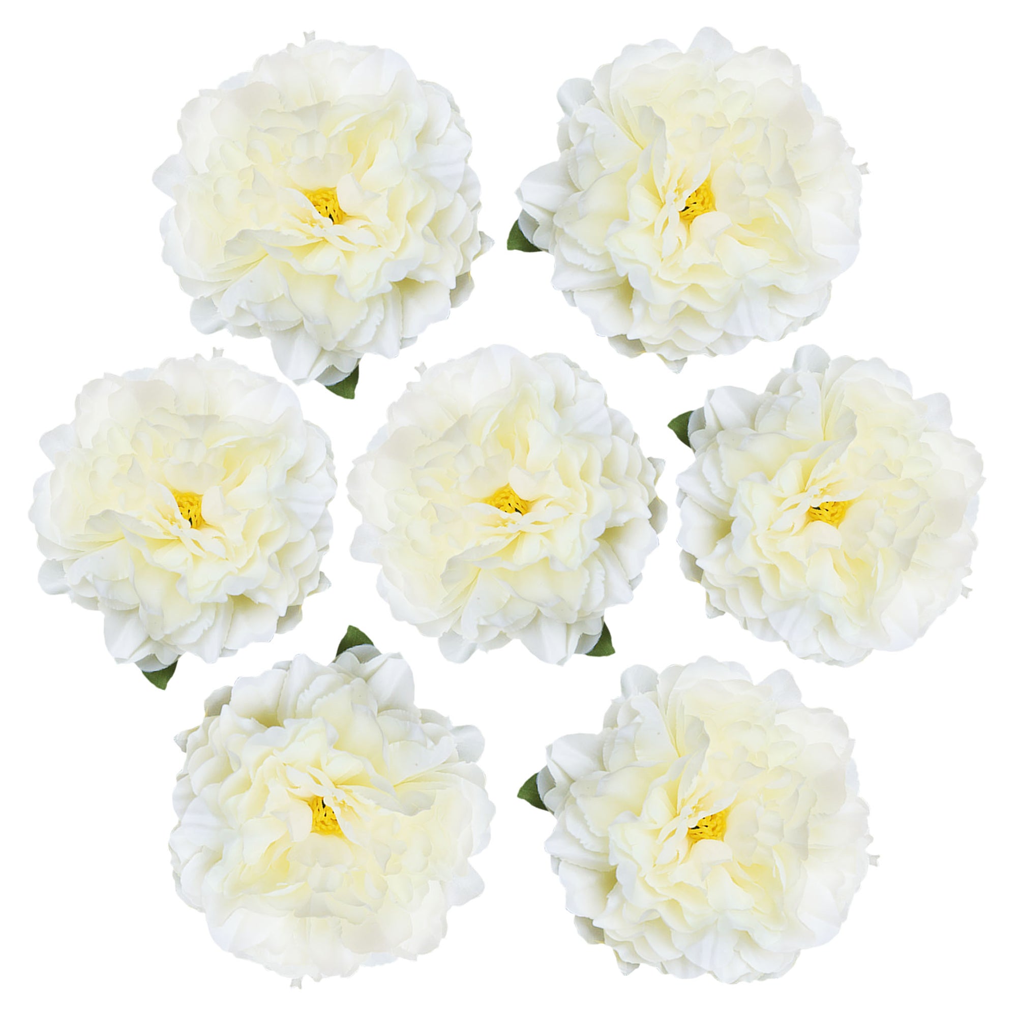 Silk Peony Flower Heads Artificial Peonies Large Flowers