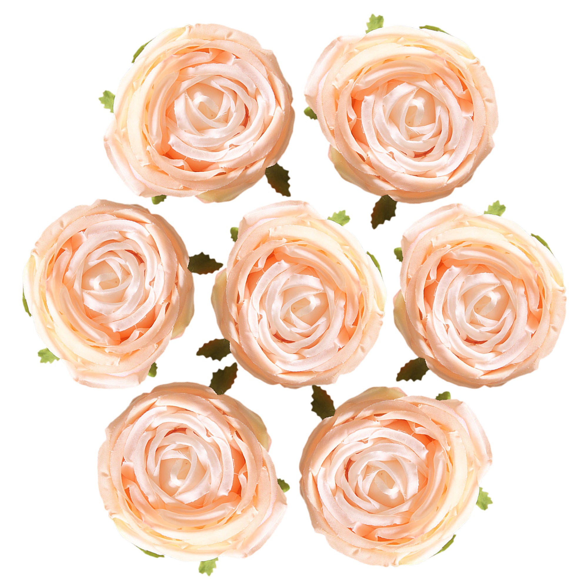 Bulk Artificial Flowers Silk Rose Heads