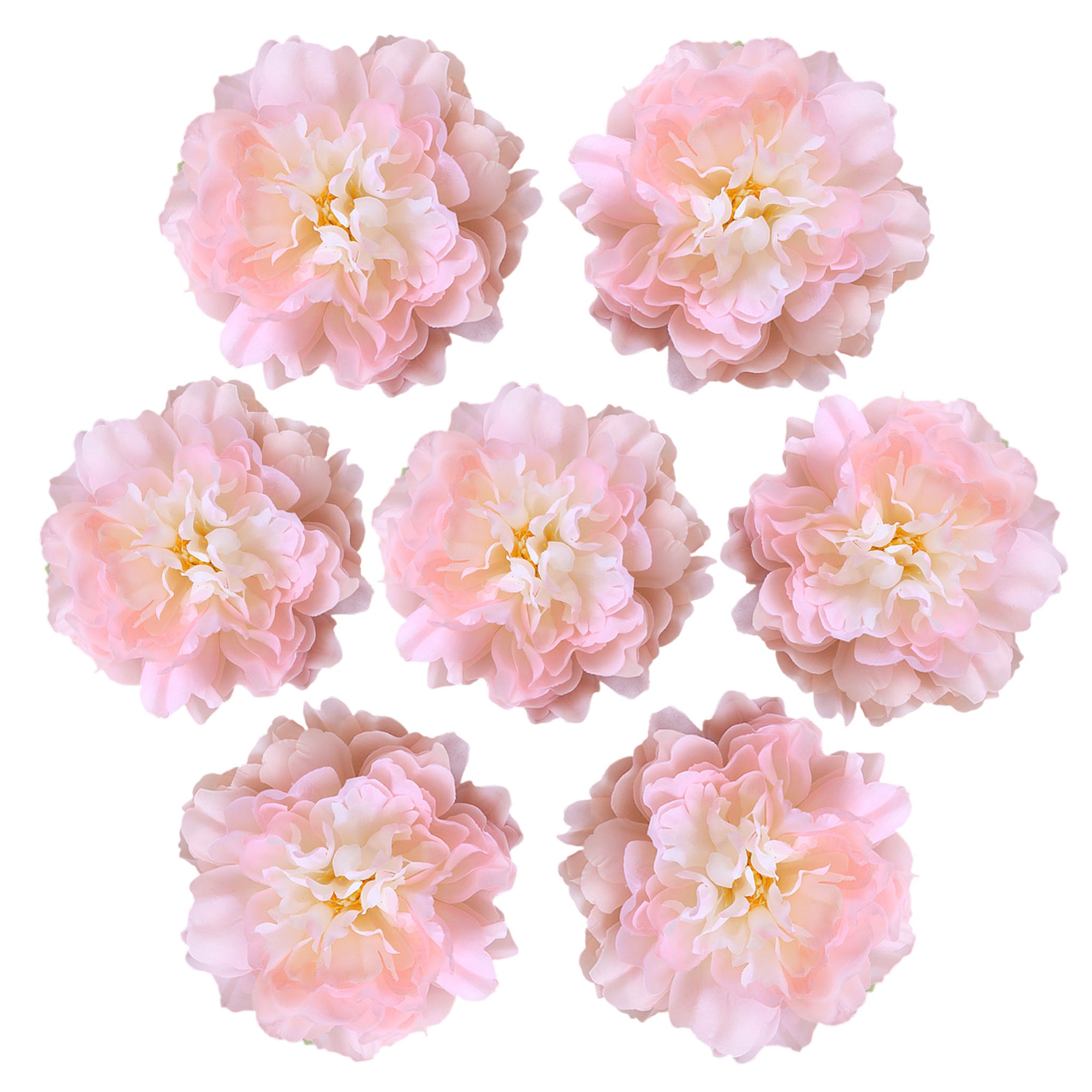 Silk Peony Flower Heads Artificial Peonies Large Flowers