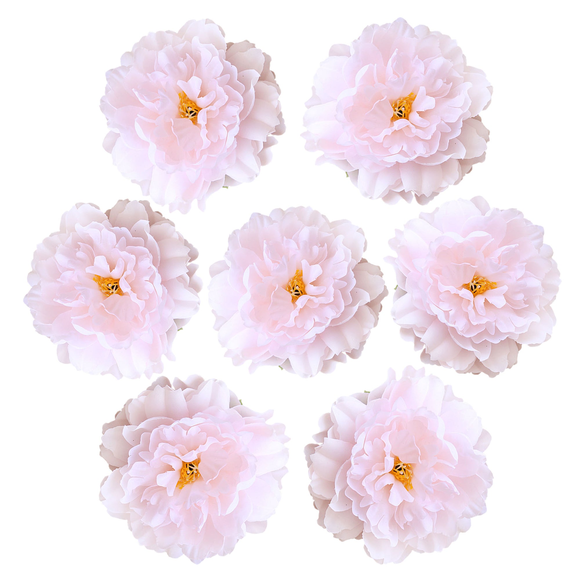 Silk Peony Flower Heads Artificial Peonies Large Flowers