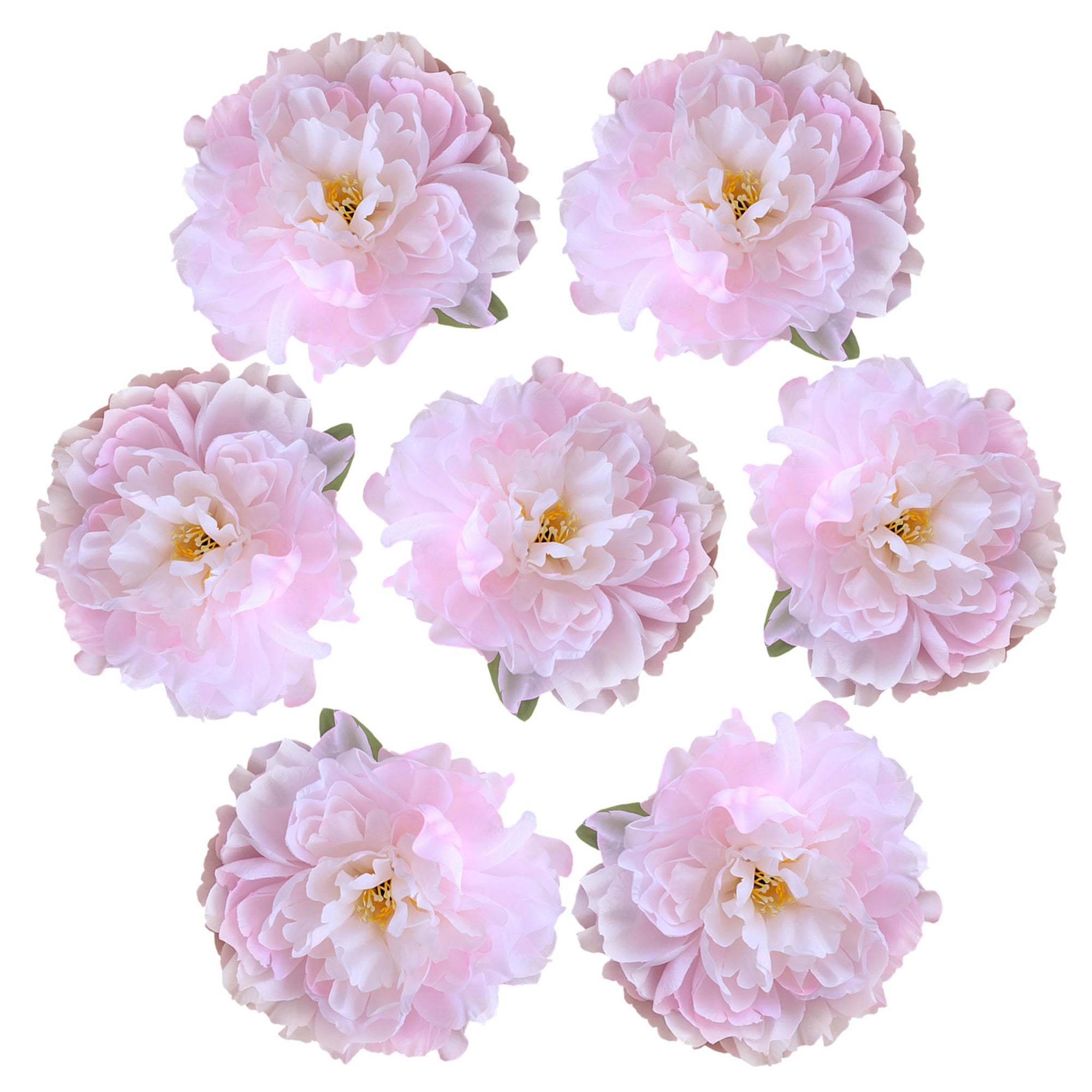 Silk Peony Flower Heads Artificial Peonies Large Flowers