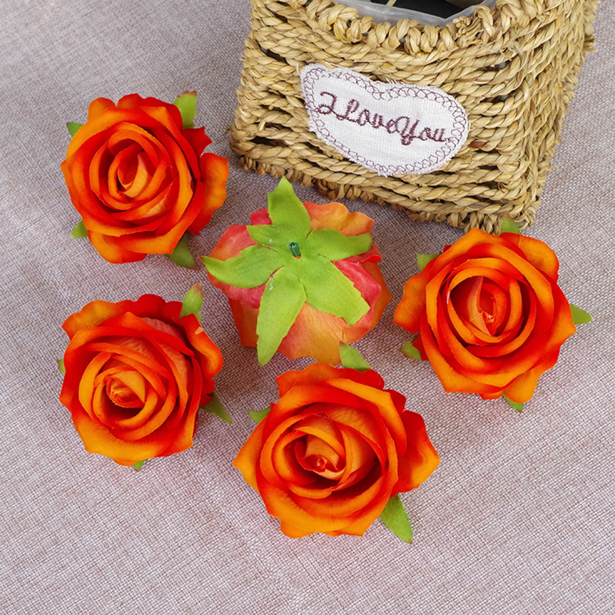 Wholesale Silk Roses Artificial Flowers 2.7 inch