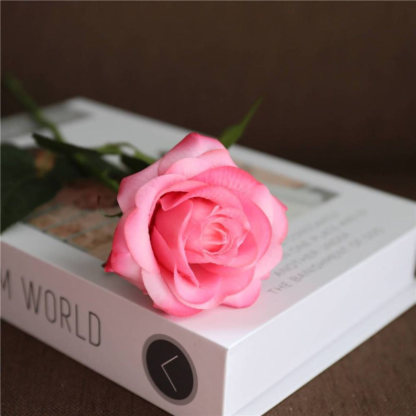 Whosale Real Touch Rose Flowers for Wedding Arrangement