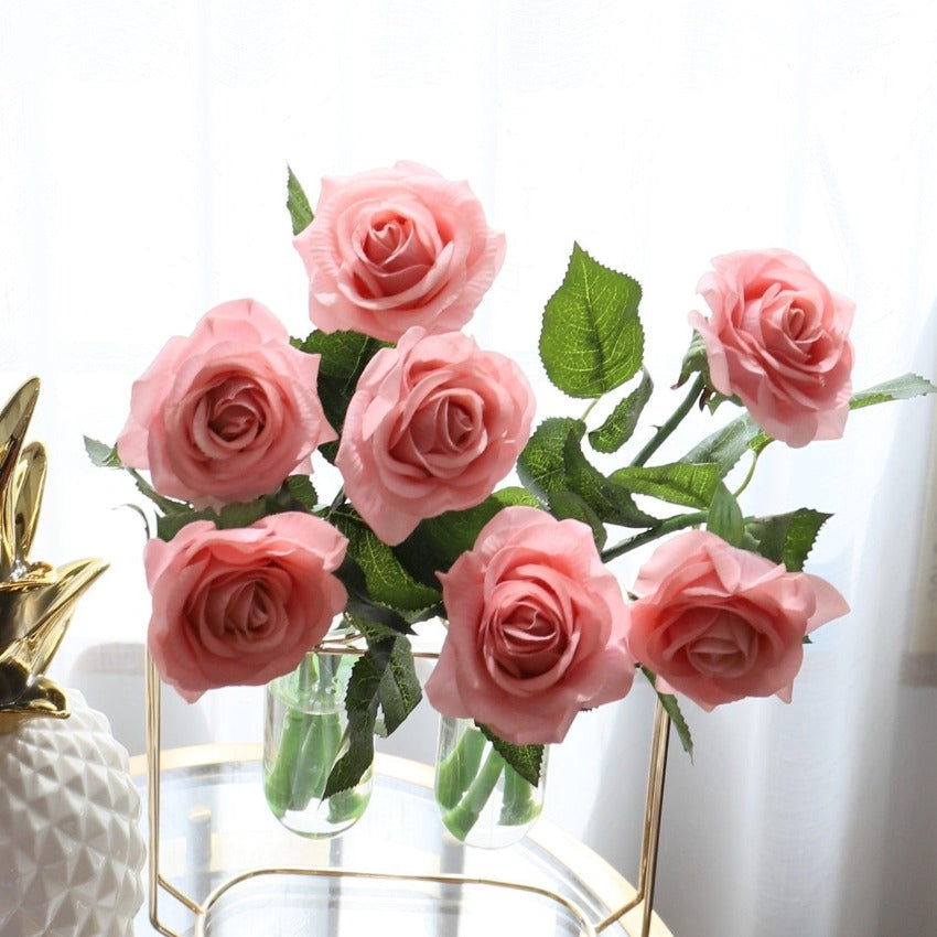 dusty pink flowers