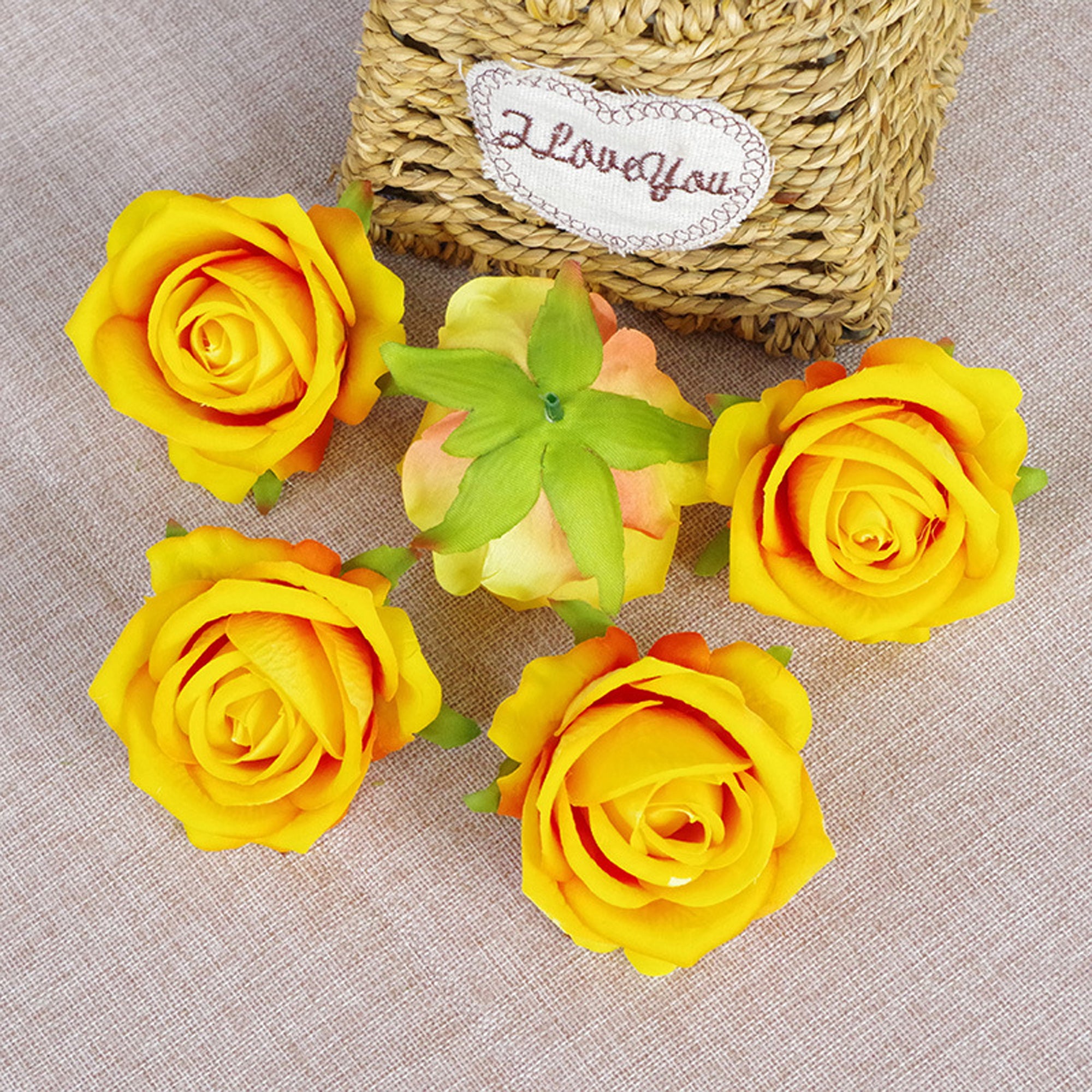 Wholesale Silk Roses Artificial Flowers 2.7 inch