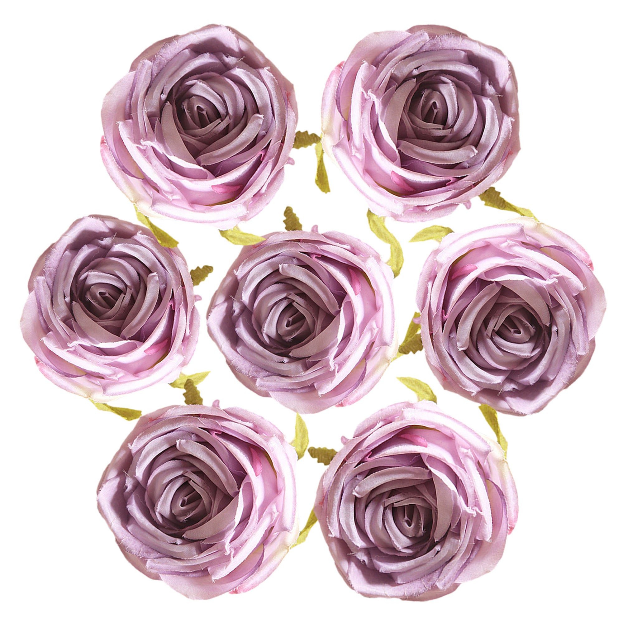 Bulk Artificial Flowers Silk Rose Heads