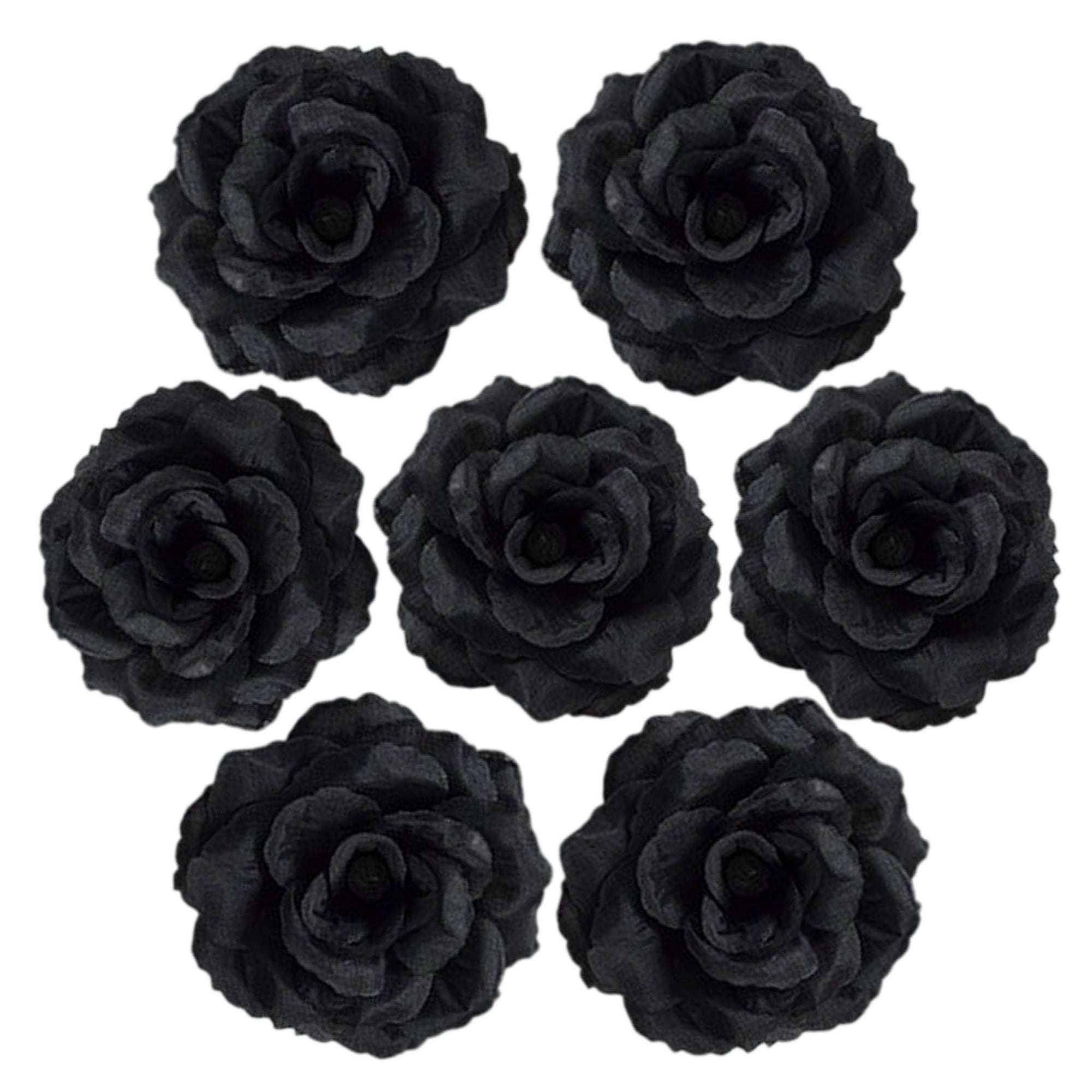 Wholesale Silk Flower Heads Artificial Roses 3 inch 100 Flowers For Flower Ball DIY