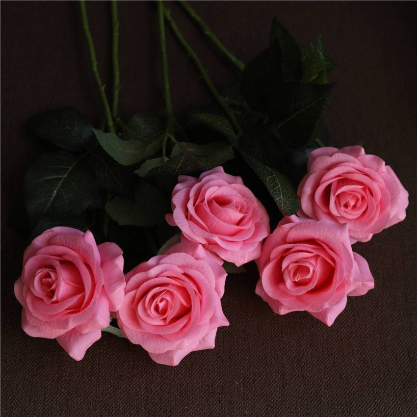 Whosale Real Touch Rose Flowers for Wedding Arrangement