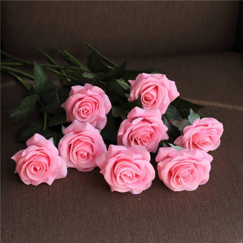 Whosale Real Touch Rose Flowers for Wedding Arrangement