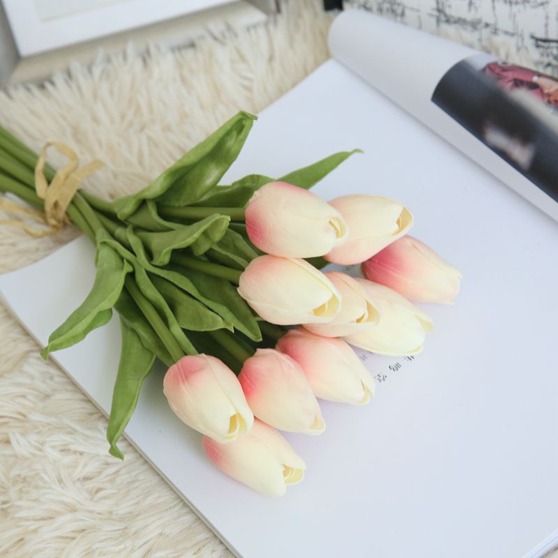Artificial Tulip Bouquet 10 Flowers