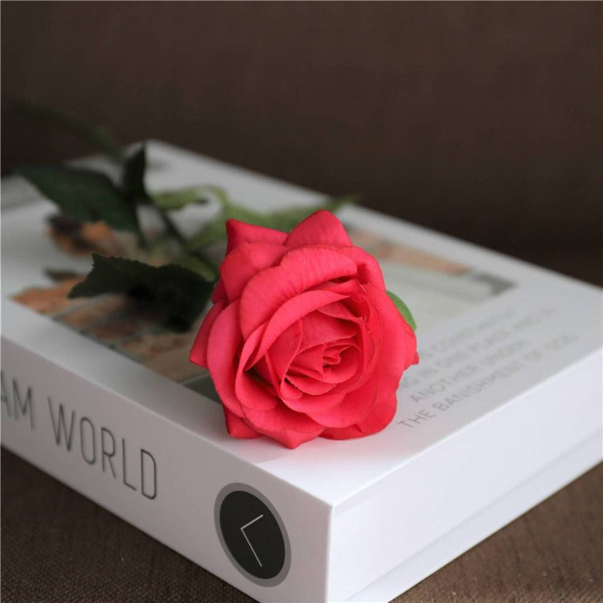 Whosale Real Touch Rose Flowers for Wedding Arrangement