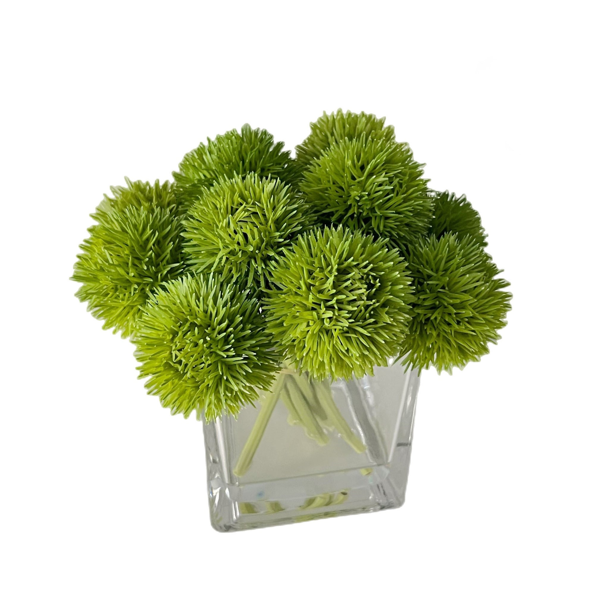 Green Alliums Modern Centerpiece