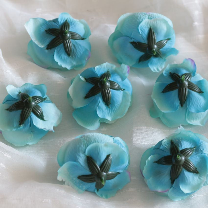 Turquoise Flowers Wholesale Silk Peonies Fake Flowers