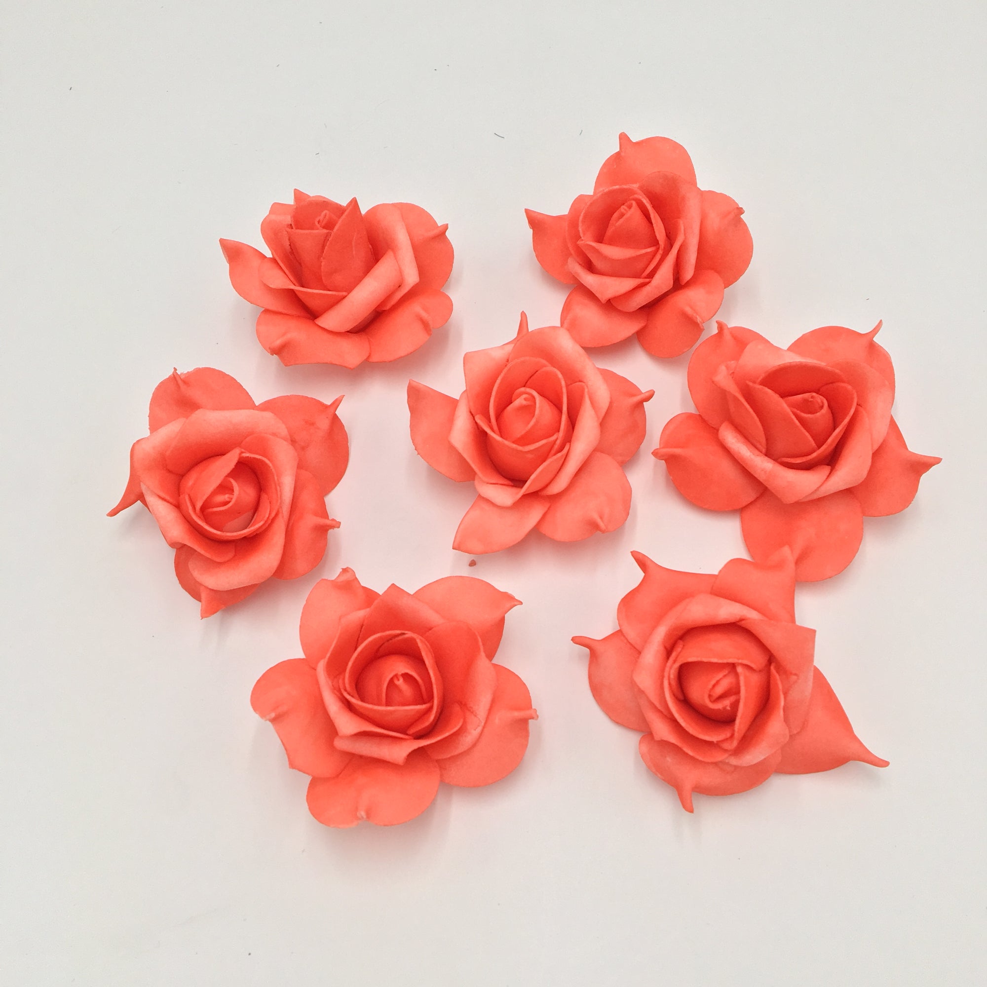 Bulk Flowers Heads Artificial Roses Wholesale 100 pcs for DIY Flower Balls