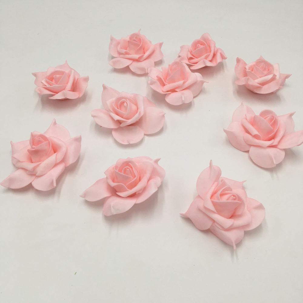 Bulk Flowers Heads Artificial Roses Wholesale 100 pcs for DIY Flower Balls