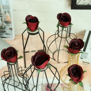 burgundy flowers