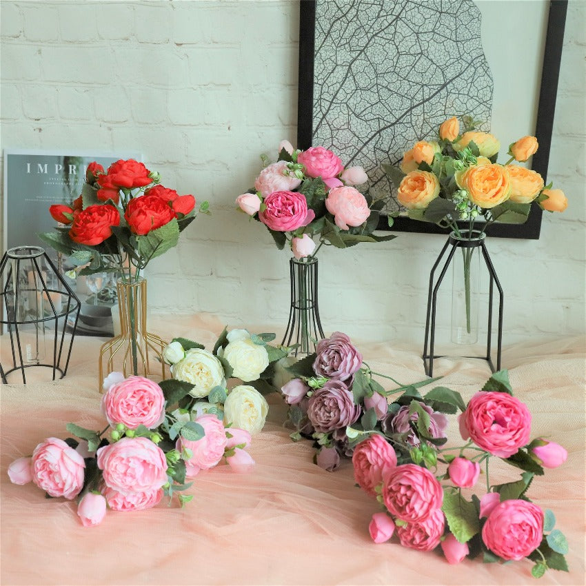 artificial flower arrangement