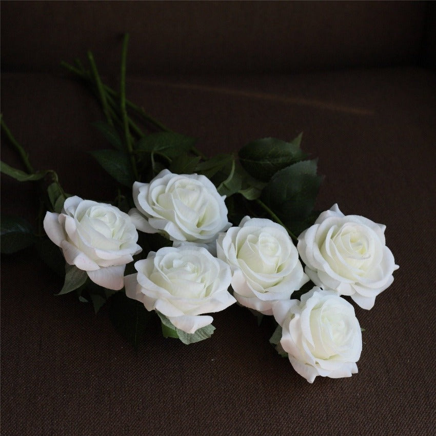 artificial flowers real touch roses