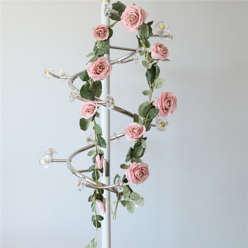 Dusty Rose Wedding Decor Fake Hanging Flower Vine