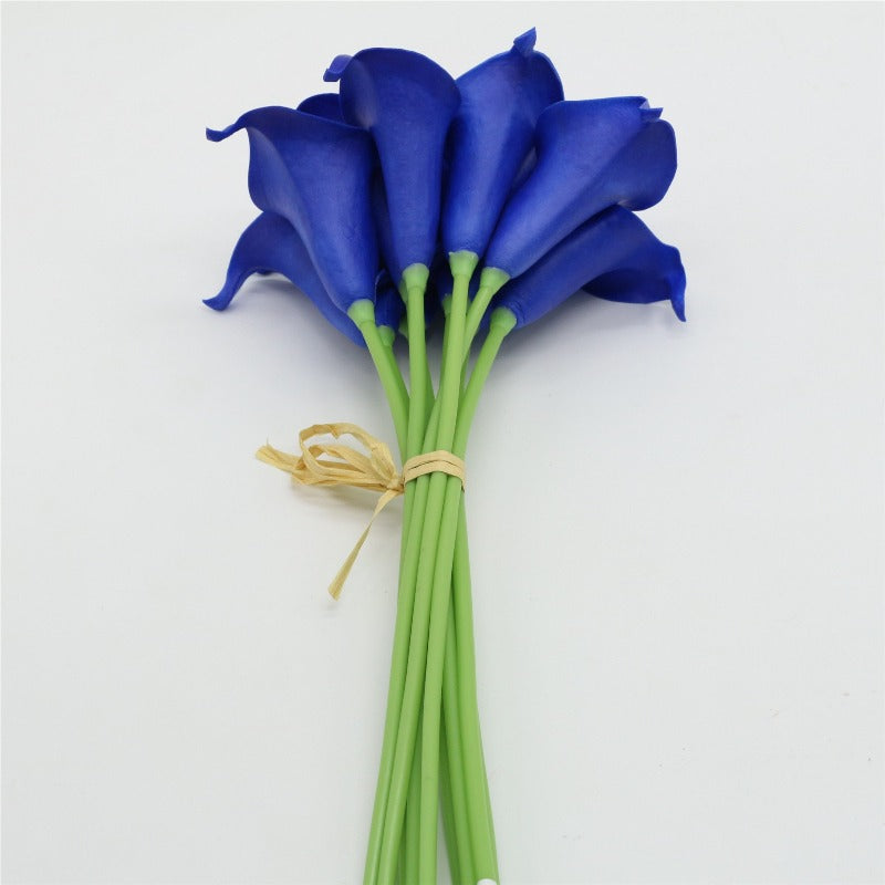 royal blue calla lilies