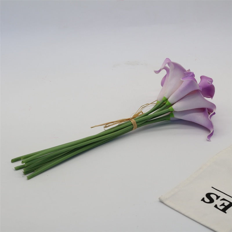 Real Touch Calla Lily Bouquet Wedding Flowers Artificial