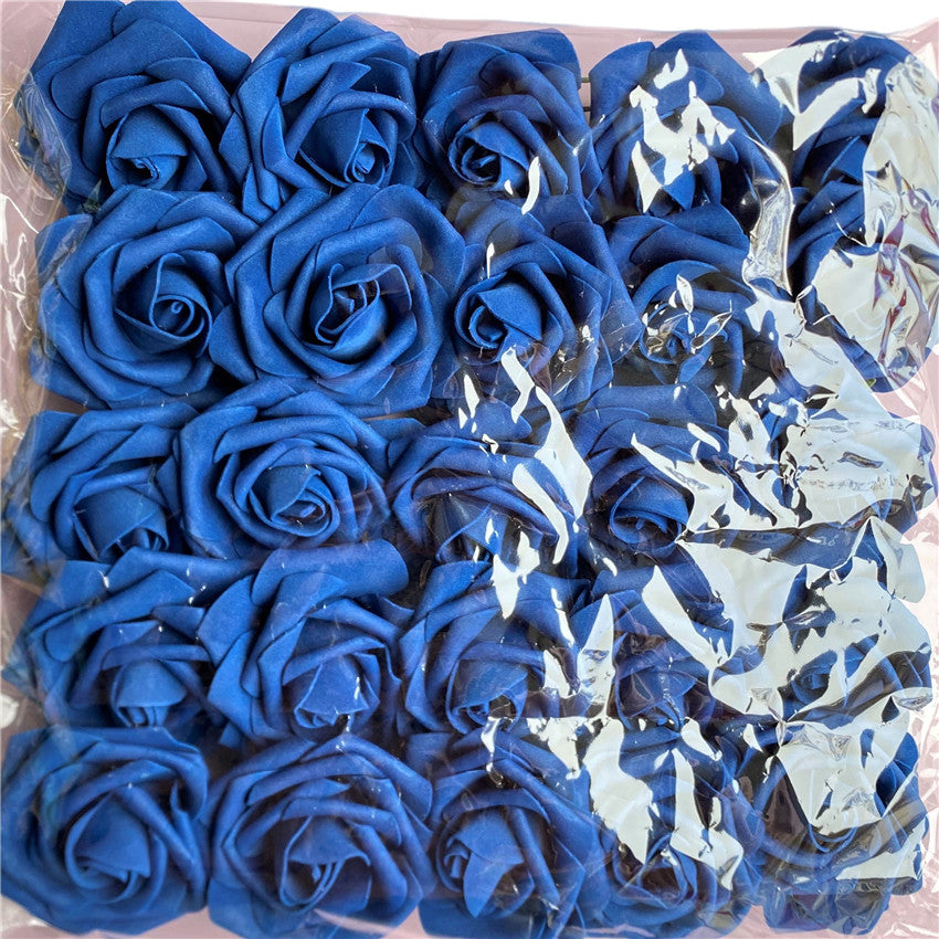 Artificial Flowers Foam Roses 25pcs