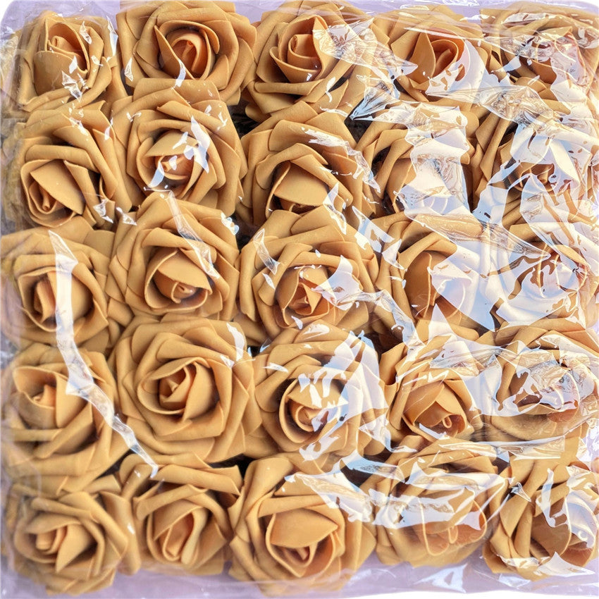 Artificial Flowers Foam Roses 25pcs