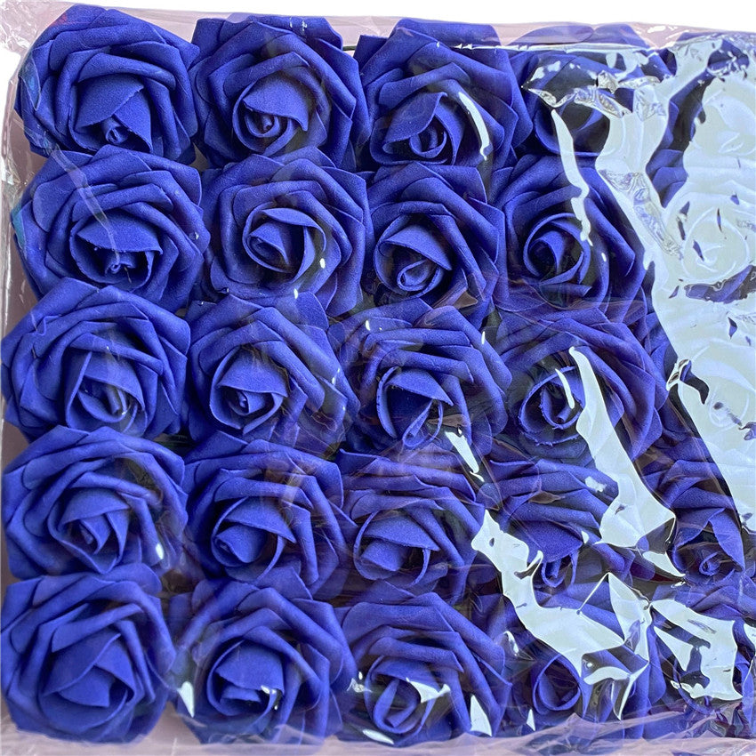 Artificial Flowers Foam Roses 25pcs